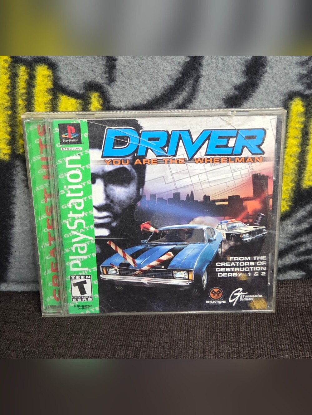 PlayStation 1 - Driver: You Are the Wheelman Game